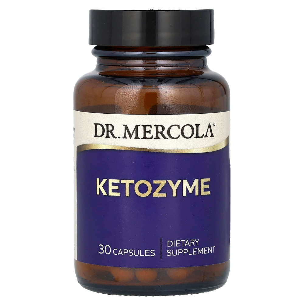 Dr. Mercola, Ketozyme, 30 капсул