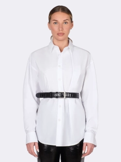 Ремень черный "Рептилия" OLA OLA