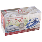 Утюг ENERGY EN-353 тефлоновая подошва 2200Вт, голубой
