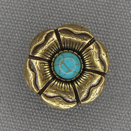 Кончо, (Декоративный элемент) Цветок