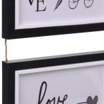 Фоторамка на 3 фото 10*15см «Maria» цвет черный