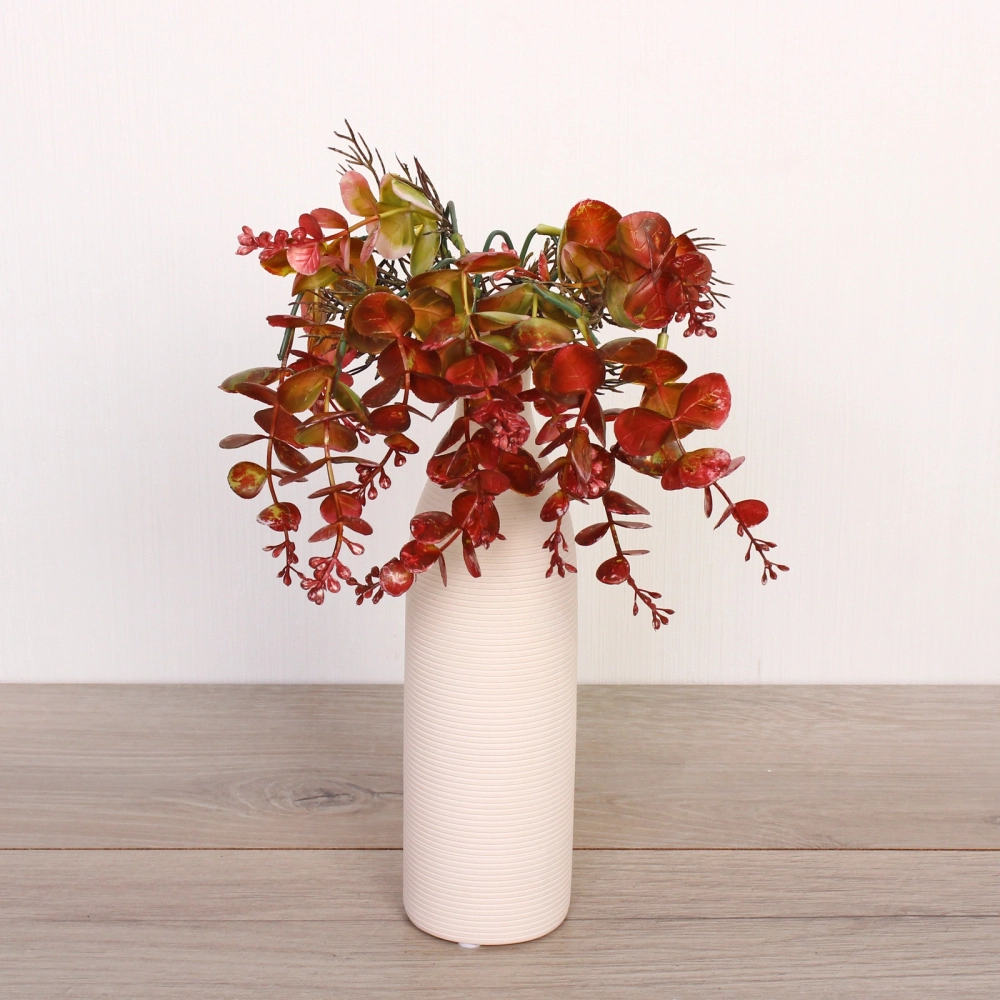 Искусственные цветы «Волшебство трав» 35см Эвкалипт красный