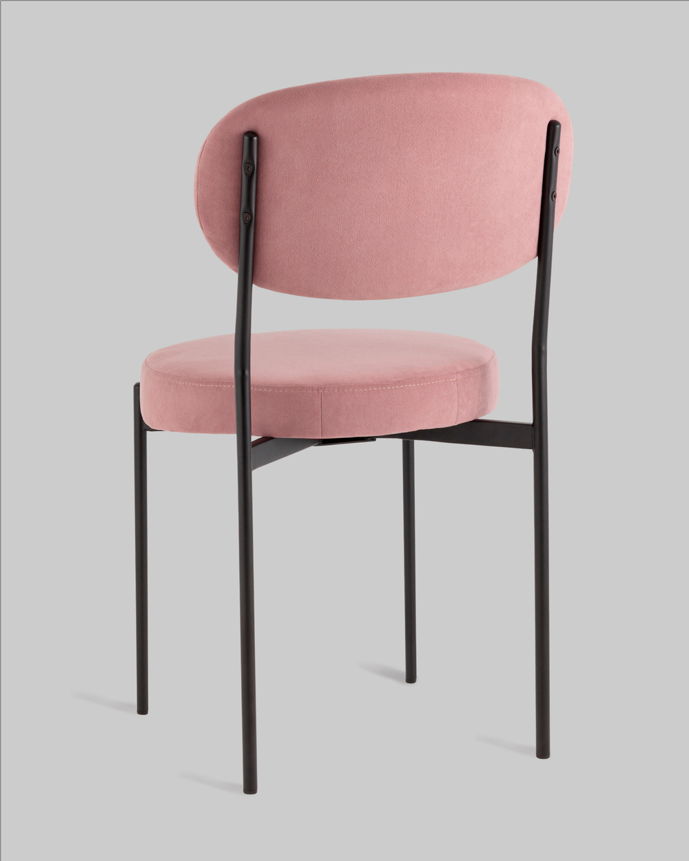 Стул Бриф DD велюр пыльно-розовый