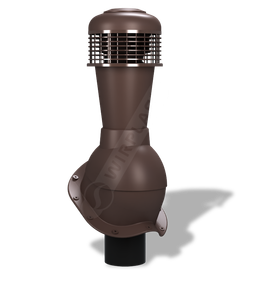 Вентиляционный выход с электровентилятором металлочерепица, K50/К96