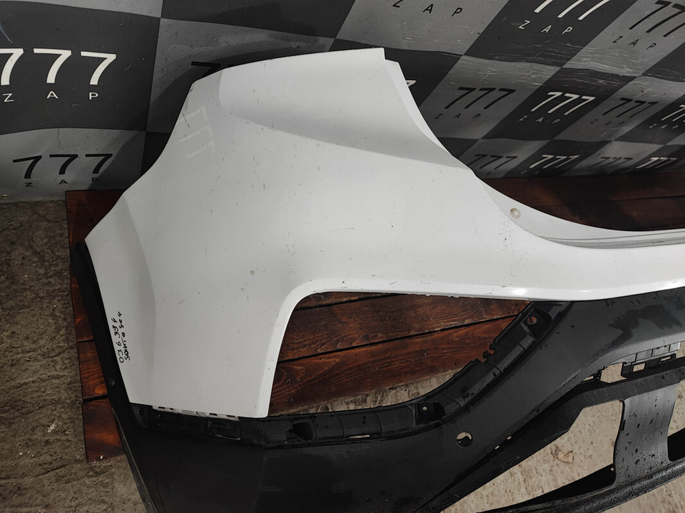 Бампер задний Hyundai Santa Fe 4 (TM) 18-21 Б/У Оригинал 86611S1000