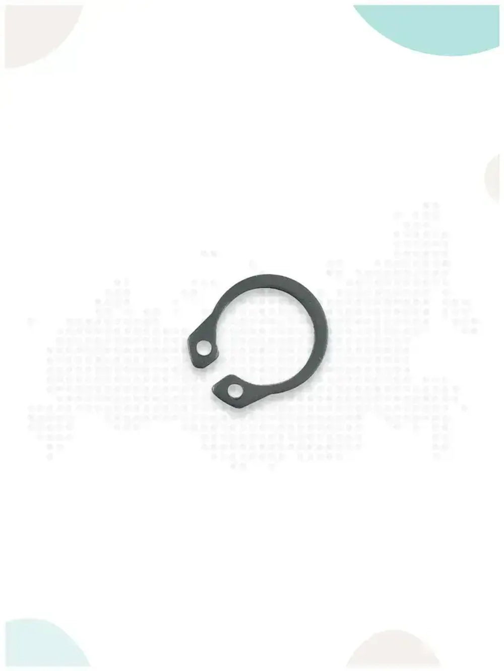 Стопорное кольцо наружное 12мм, комплект 4шт