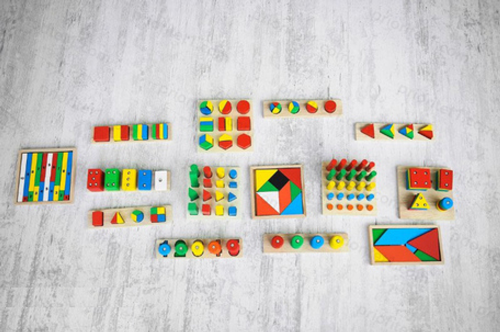 Игровой набор «Монтессори 14 в 1»