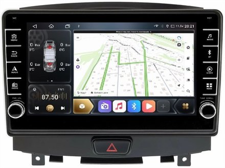 Магнитола для Infiniti EX25, EX37, QX50 2010-2017 - Carmedia KP-9250-FW (кнопки и крутилки), Android 12, TS10, CarPlay, 4G SIM-слот