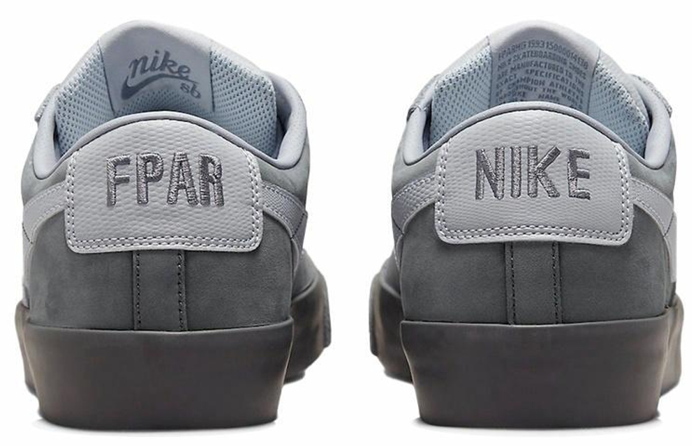 Кроссовки Fpar X Nike Blazer Low Sb Zoom Qs "Cool Grey"