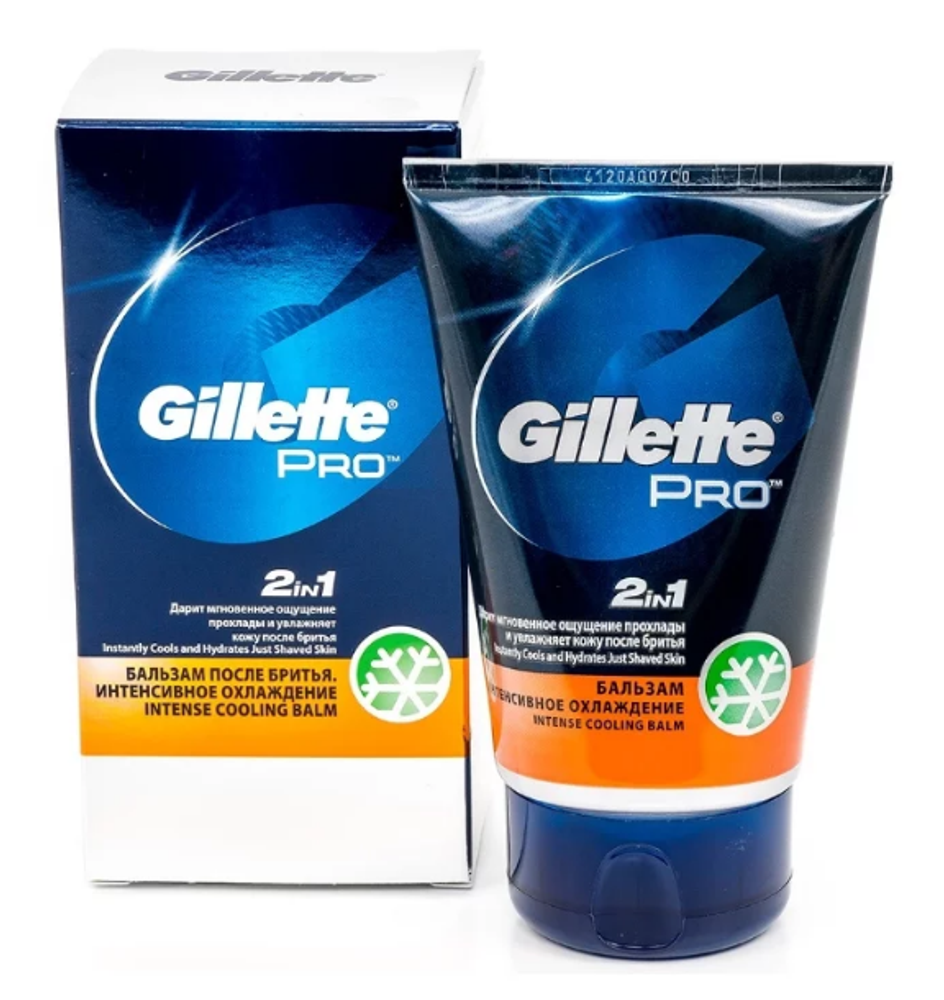 Gillette Pro Бальзам после бритья Интенсивное охлаждение, 100 мл