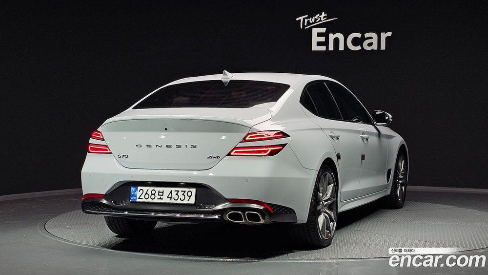 Genesis The New G70 Бензин 2.0T 4WD (04.2022)