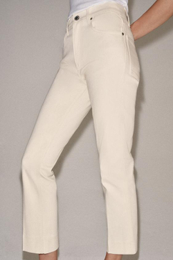 ZARA ДЖИНСЫ BOOTCUT СО СРЕДНЕЙ ПОСАДКОЙ — ZW COLLECTION, ГОЛУБОЙ