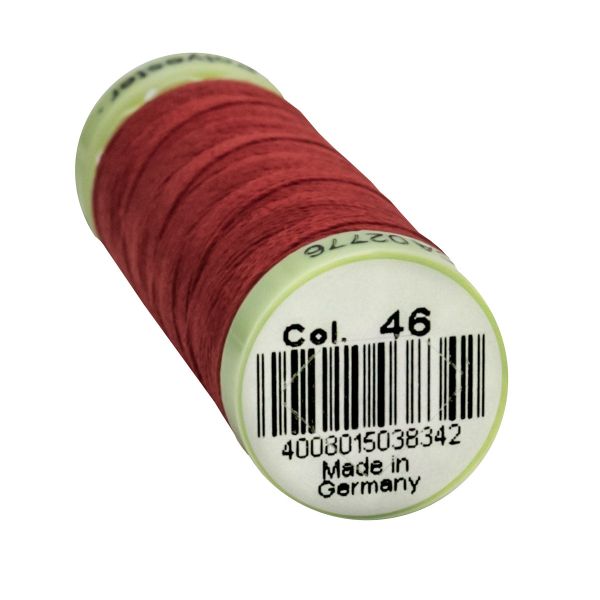 Нитки отделочные Gutermann Top Stitch 30 (30 метров), 5 кат. | 046 бургундский