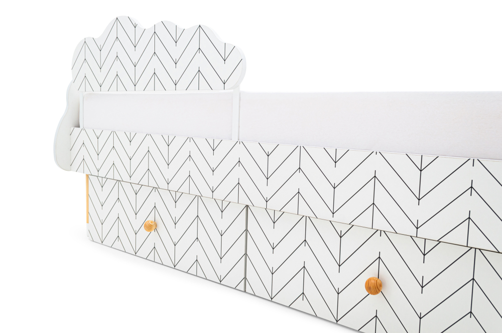 Детская кровать Бельмарко Stumpa Облако Ёлочки