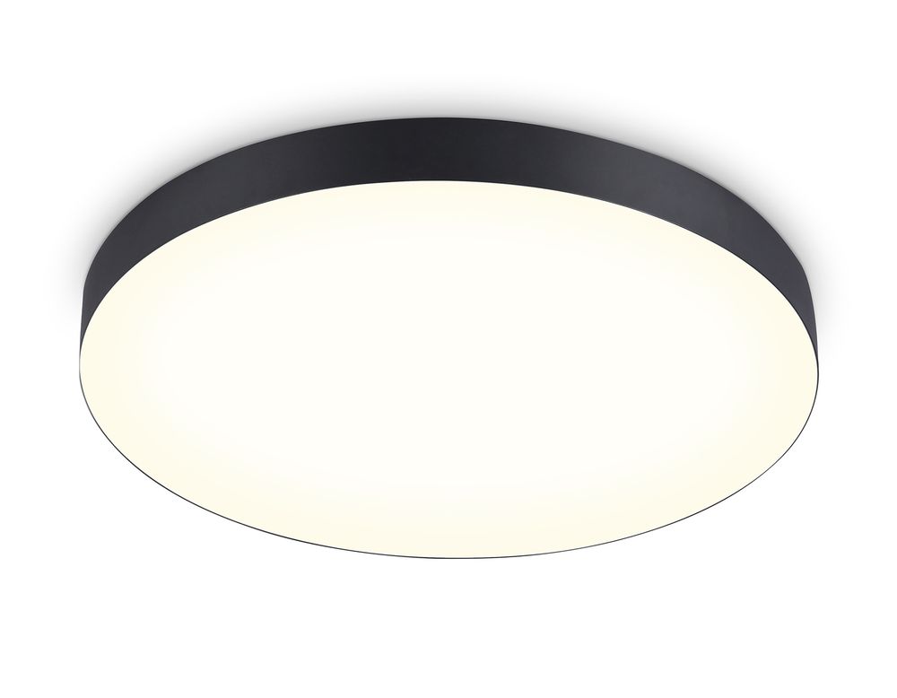 Светильник светодиодный потолочный FV5537 BK черный LED 90W 3000K D600*58 (Без ПДУ)