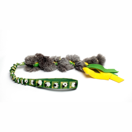 Игрушка-перетяжка с натуральным кроликом Hare