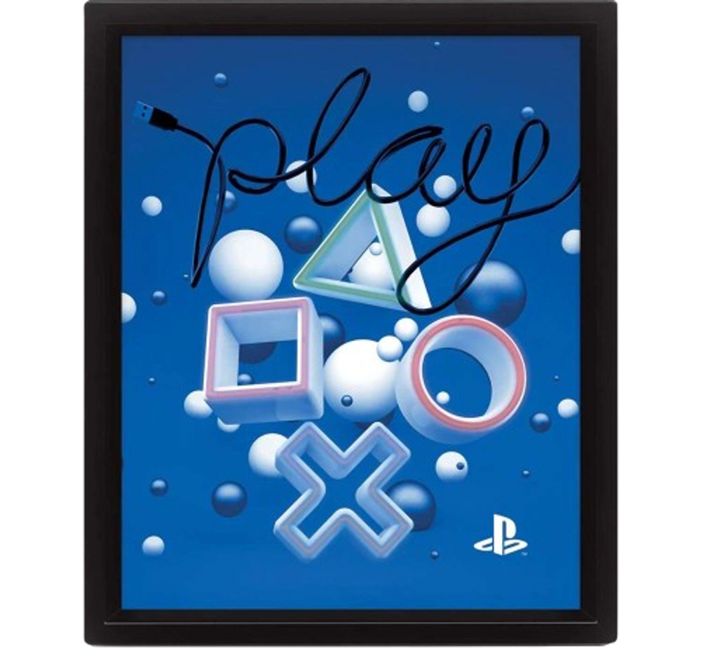 Постер 3D Playstation Play