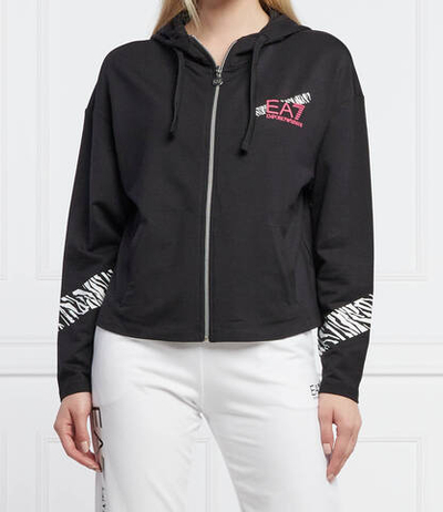 Худи EA7 - черный(3LTM17 TJEAZ)