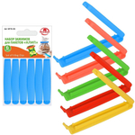 Набор зажимов для пакетов 6шт 9см, МГ76-181