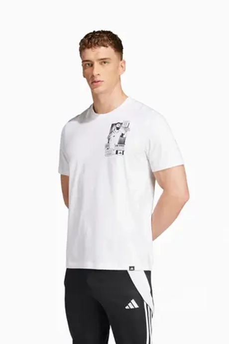 Футболка adidas Messi Icon Graphic Tee - белый