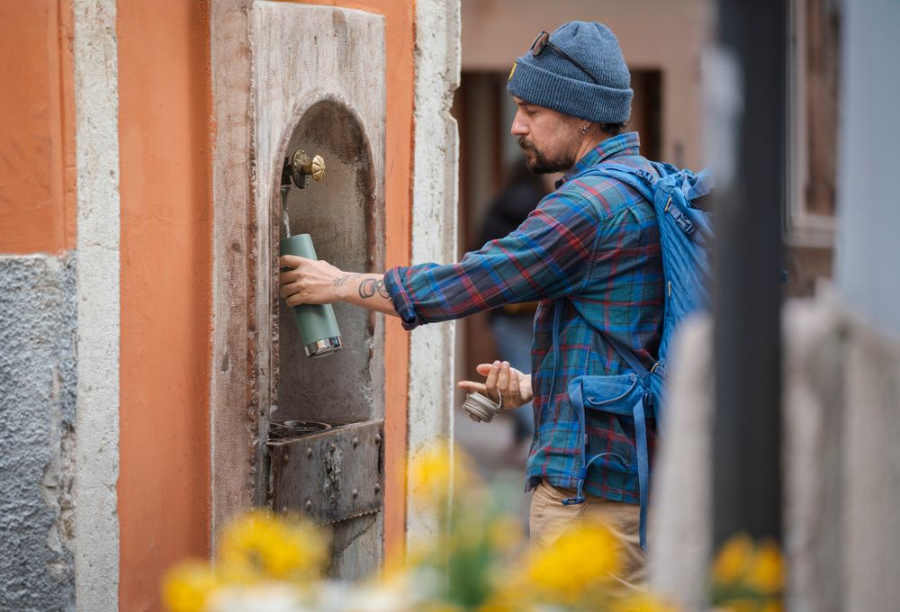 Термокружка Klean Kanteen TKWide Cafe Cap 20oz (592 мл) Sea Spray