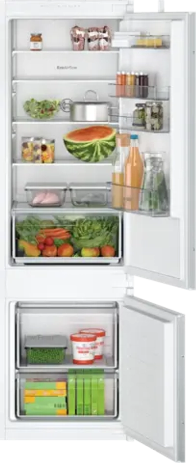 Встраиваемый двухкамерный холодильник Bosch KIV 87 NSF0