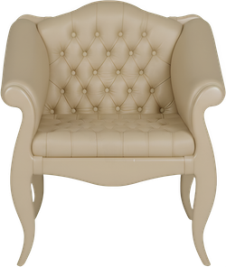Кресло Марсель Айвори Беж