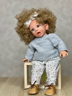 Кукла LAMAGIK мягконабивная  38см Gestito (12031)