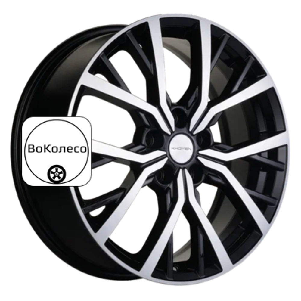 7x18/5x114,3 ET40 D64,1 KHW1806 (Haval F7/F7x) Black-FP Khomen Wheels