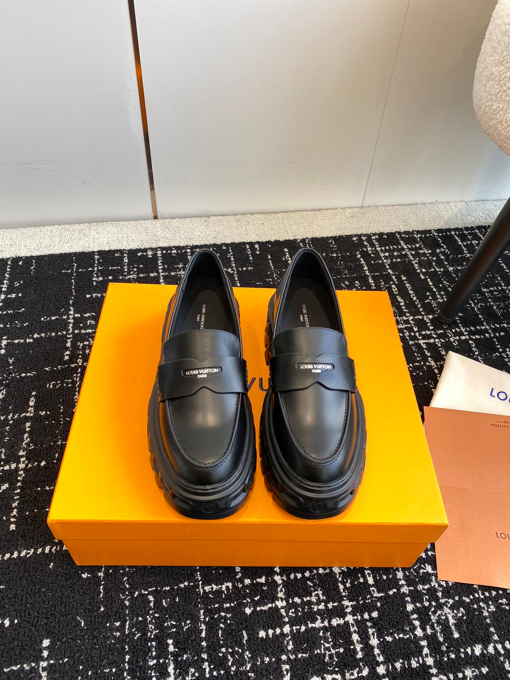 Louis Vuitton Record Loafers