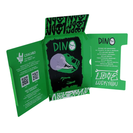 Хулиган HARD - DINO (Мятная жевачка) 25 гр.