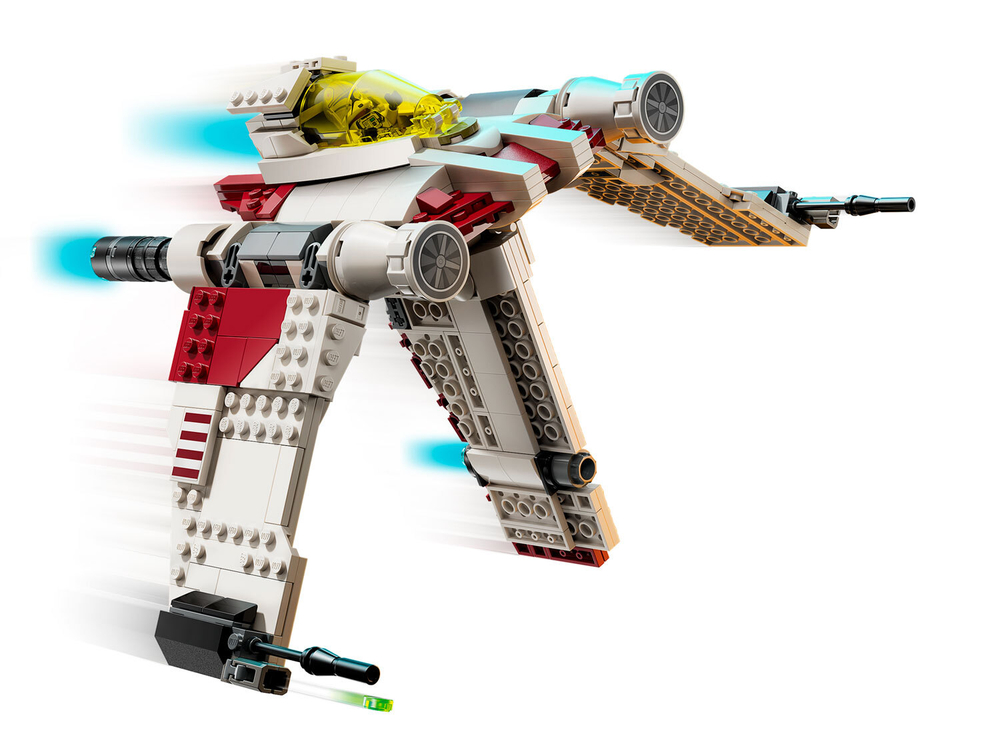 LEGO Star Wars 75432 V-19 Torrent Starfighter — легендарный истребитель из Clone Wars