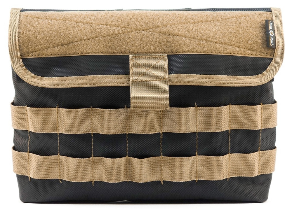 Универсальный подсумок MOLLE 27х19х7см с клапаном на липучке - 8х4