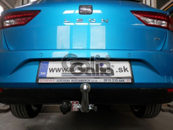 Фаркоп оцинкованный Galia S108A для SEAT Leon ST универсал 2013-(паспорт и сертификат в комплекте)(без электрики)