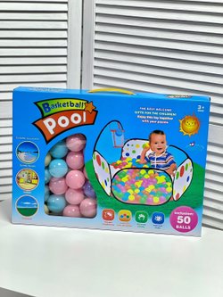 Манеж для игр 100х100х76см с набором 50 шаров (201942397)