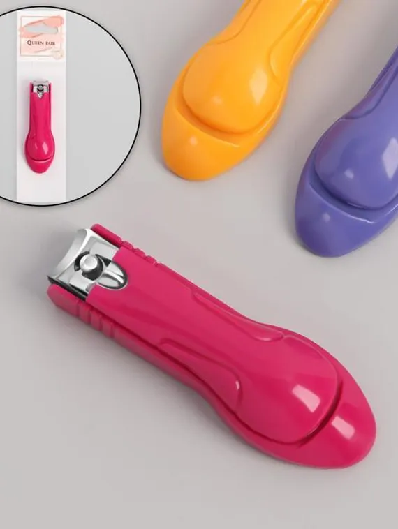 Кусачки-книпсер педикюрные, 7 см, цвет МИКС