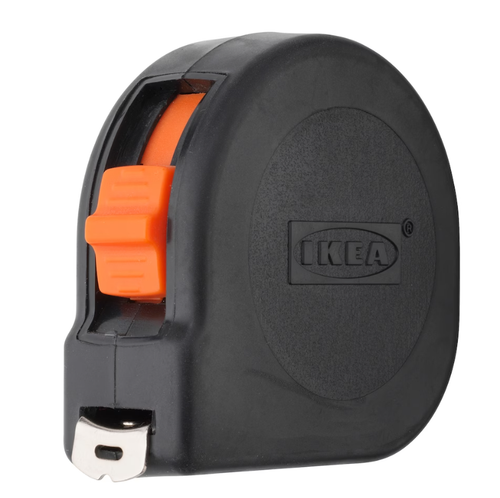 ФИКСА FIXA Рулетка, 3 м, черная