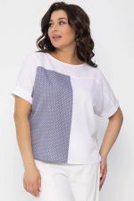 Блуза Алисия (белая) Б13500-25М LT Collection