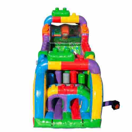 Надувная полоса препятствий для бизнеса «Конструктор», 15×3×4 м