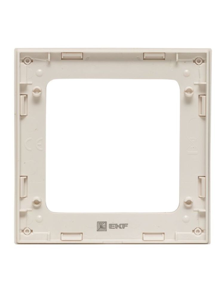Рамка 1-местная белая EKF Стокгольм EXM-G-302-10