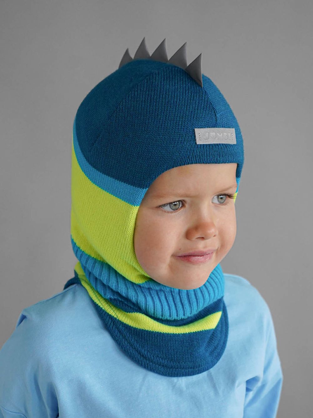 Шлем зимний вязаный (Северное сияние) ОРЕО