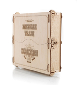 Сборная деревянная настольная игра 3D EWA Домино Мексиканский поезд