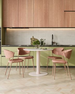 Стол обеденный Rubby D90 терраццо