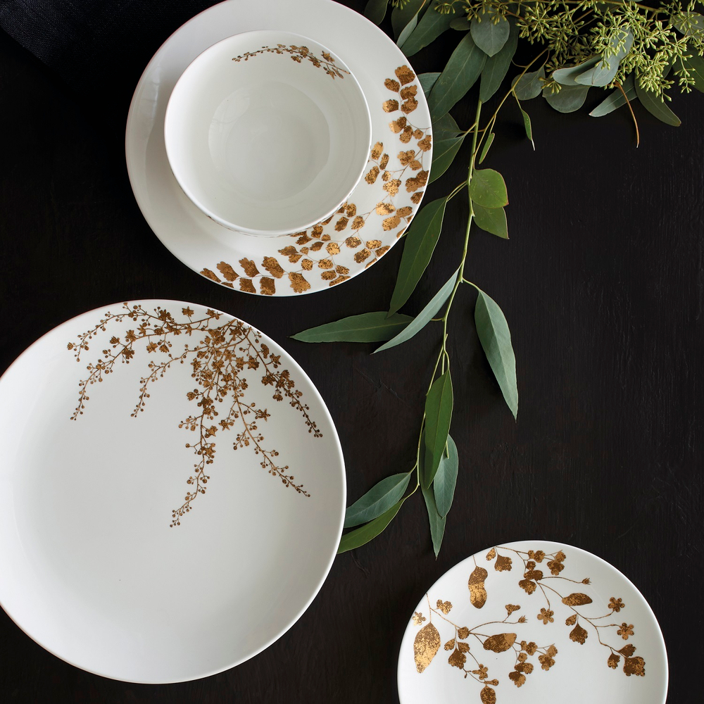 Wedgwood Обеденная тарелка Vera Wang Jardin 27 см