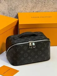 Несессер Louis Vuitton Toiletry Bag 2 Compartments Monogram Eclipse черный