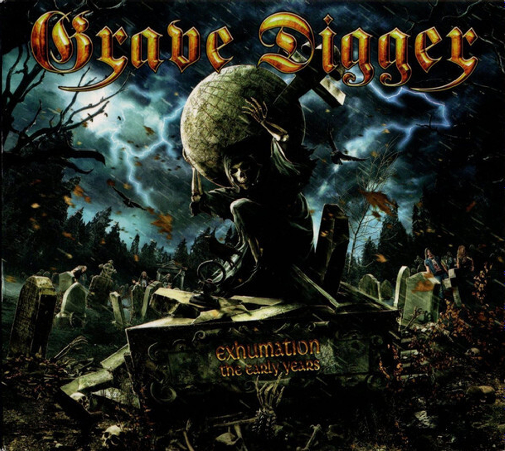 GRAVE DIGGER - Exhumation - The Early Years - Limited First Edition 4 Page Digipack & 2 New / Bonus Tracks, музыкальный компакт диск
