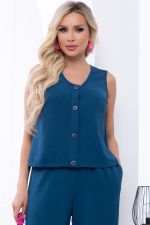 Костюм "Твоё прекрасное лето" (тёмно-синий) К6747 LT Collection