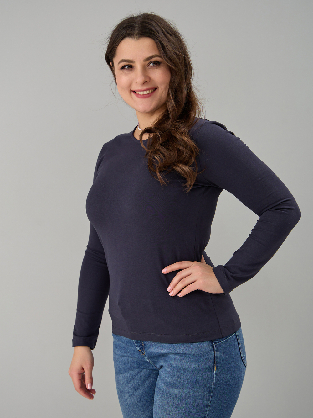 Лонгслив ЛНкл-081/антрацит