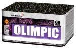 Батарея салютов "OLIMPIC"   0,8"-1"-1,2"/68 залпов