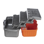 Ящик для инструментов Helios трехполочный зеленый (T-HS-3TTB-G)